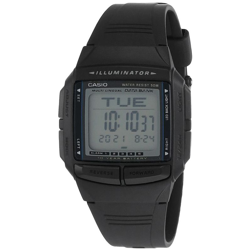 Casio Vintage Quartz Databank Mens Watch